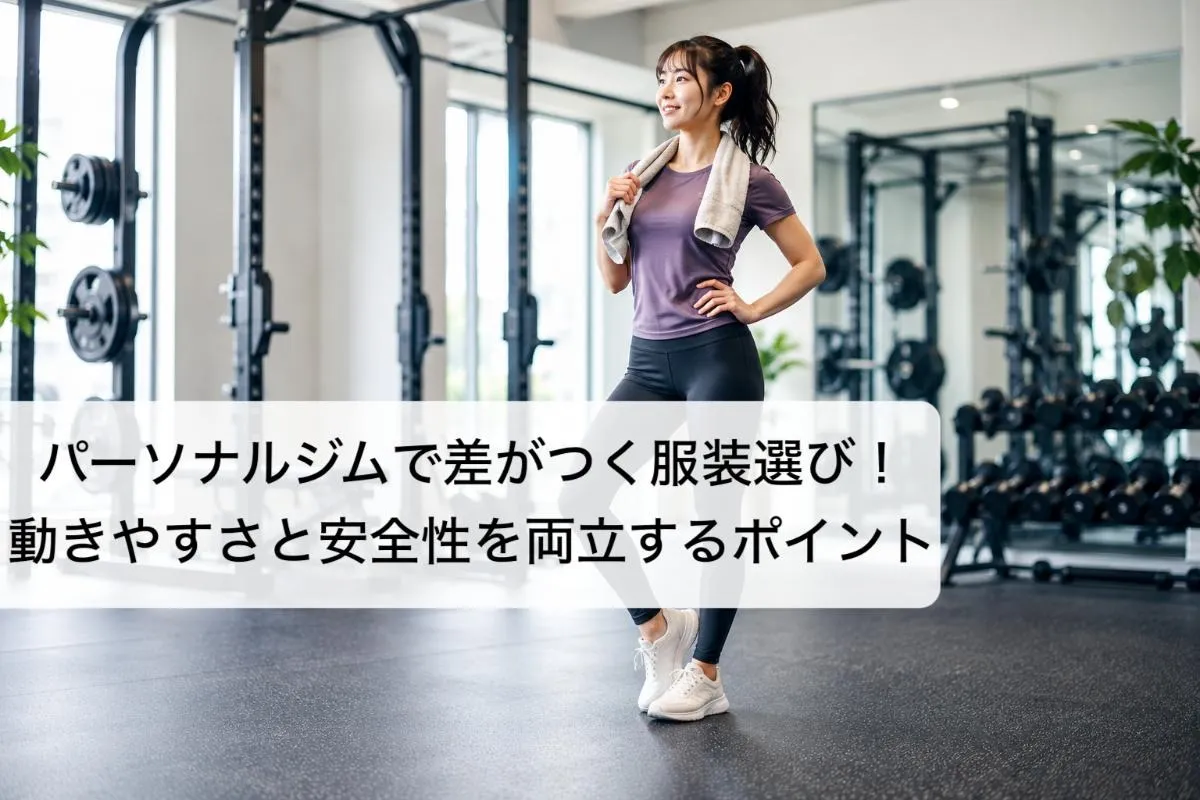 パーソナルジムで差がつく服装選び！動きやすさと安全性を両立するポイント