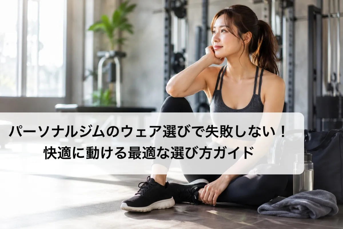 パーソナルジムのウェア選びで失敗しない！快適に動ける最適な選び方ガイド