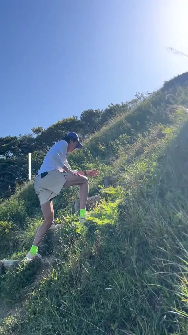 【心拍数MAX！足立山〜小文字山ミニトレイルラン！】